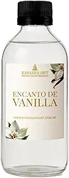 Refil Difusor de Varetas 200 ML - 20% de Concentração - Inspiração Marcas Famosas (Vanilla)