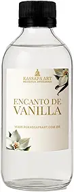 Refil Difusor de Varetas 200 ML - 20% de Concentração - Inspiração Marcas Famosas (Vanilla)