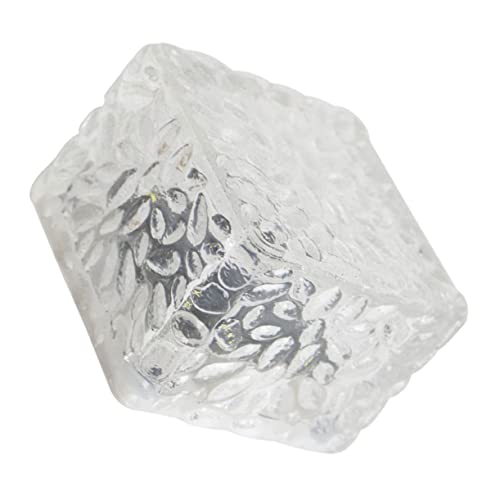 balacoo Chic Solar Floor Tile Lights Yard Decorative Lights Waterproof Long-Lasting Easy to Install