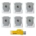 Produktbild aotengou 6 Pack Clean Base Automatische Schmutzentsorgungsbeutel für iRobot Roomba i7 i7 +/Plus s9 +/Plus E5 E6 E7 Staubsauger-Zubehörsatz