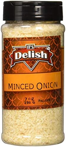 Minced Onion by Its Delish, 7 Oz Medium Jar