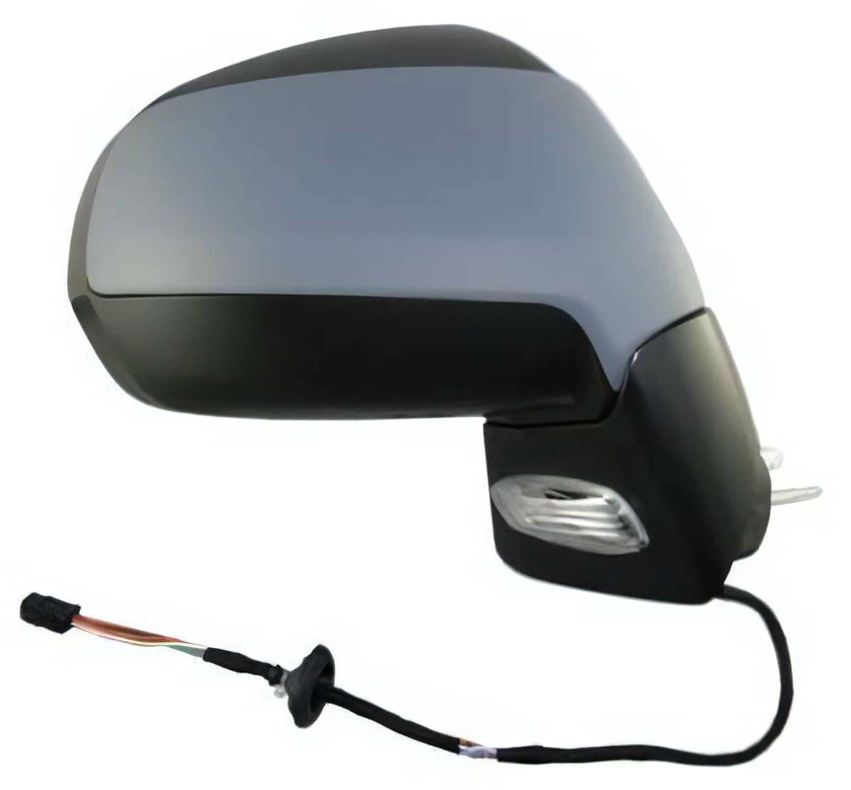 Specchio elettrico realizzato per PEUGEOT 3008 dal 2009 al 2016 lato Sinistro El. risc. con Primer con Fanali Luci