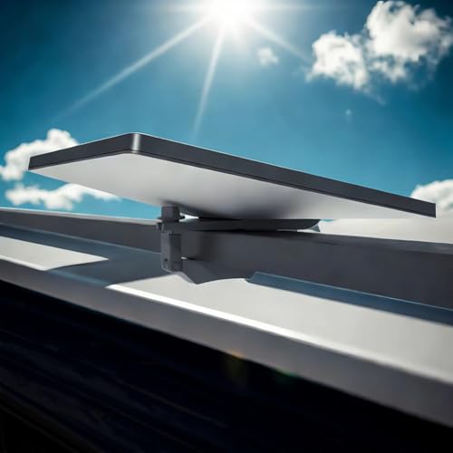 XFlexVida Starlink Mini Satellite Roof Rack Mount – Adjustable 0.47"–1.89" Aluminum Bracket, Fits Flat & Square Crossbars (0.47"–1.89") for RVs, Caravans, Vans; NOT for Round or Curved Racks by XFlexVida - Used condition - US$23.33