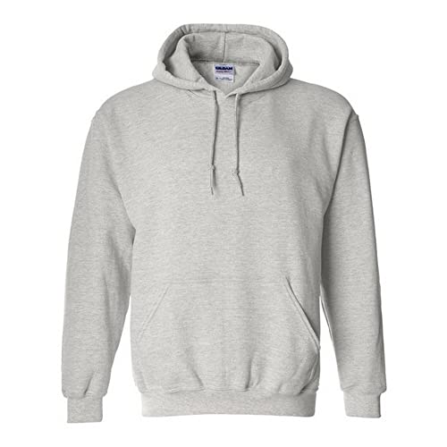 Image of Gildan Men's Heavy Blend Drawcord Hooded Sweatshirt, Safety Pink