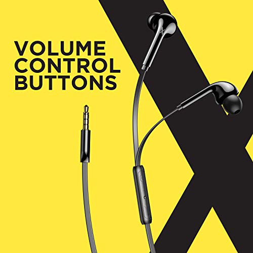 Image of FLiX (Beetel Tone 210 Wired in Ear Earphones with Mic (Black)