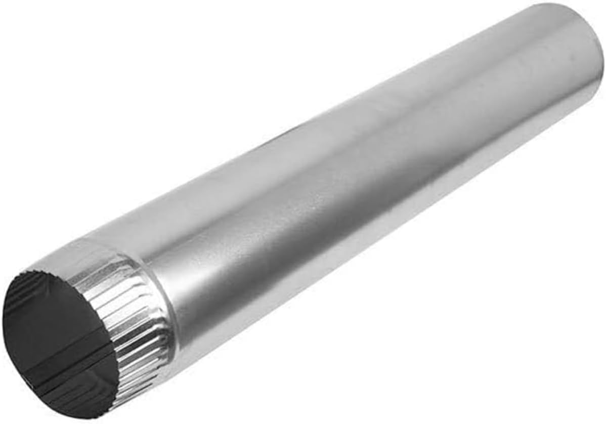 Dryer Vent 4" X 24" Aluminum Snap Lock Pipe For Dundas Jafine P4E