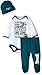 NFL Philadelphia Eagles Bodysuit, Pants & Cap Set, 3-6 Months, Green