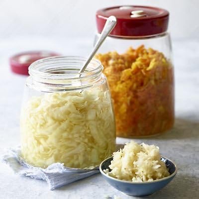 Lakeland 2 Fermentation Jars with Air-Release Valve - 1 Litre Each