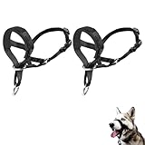 Gentle Leader for Dogs Adjustable Head Collar for Leash Pulling Control Soft Breathable Dog Training Harness for Walking Public Outings Vet Visits and Outdoor Behaviour Training