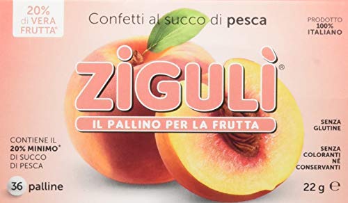 Falqui Ziguli Caramelle Pesca, 22 g