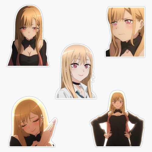 Kitagawa Marin My Dress Up Darling Pack Sticker Decal Laptop Car Window Vinyl 5"