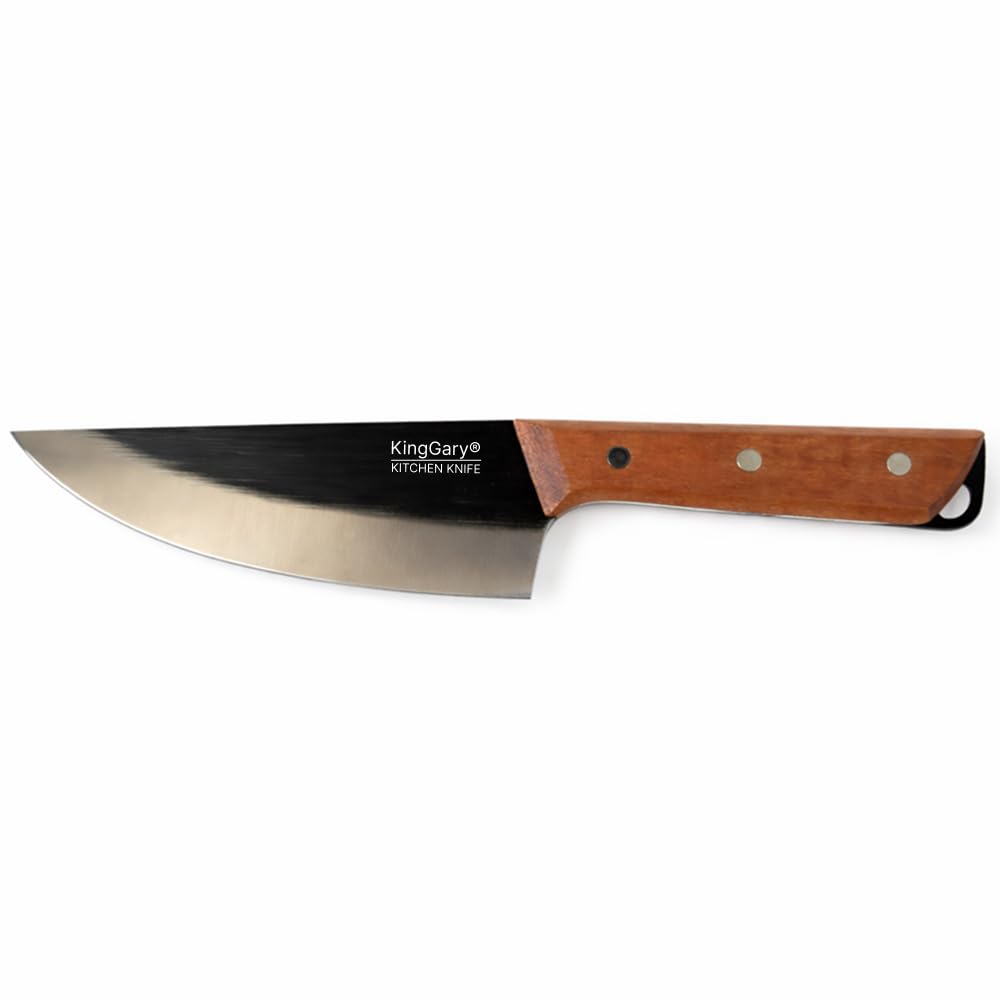 KASHTGO 8 Inch Chef Knife - Stainless Steel -1 KASHTGO 8 Inch Chef Knife - Stainless Steel -1