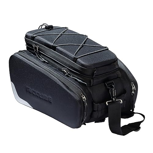 Racktime Odin Fahrradtasche – Schwarz 13 L + 10 L