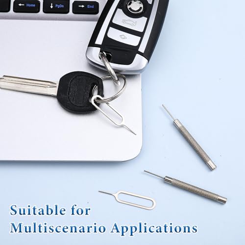 5 Pcs Sim Card Removal Pin Tool Set, Universal Sim Tray SD Card Tool, 0.8 mm Needle Opener Ejector Compatible with All Smartphones & Tablets, Essential Portable Tech Kit - Thumbnail 6