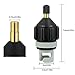BUZIFU Inflatable Boat SUP Pump Adaptor Air Pump Converter Standard Schrader Conventional Pump Adaptor Air Valve Adapter Pumping Head Connector for Inflatable Rowing Boat,Stand Up Paddle Board,Kayak