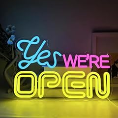 we are open