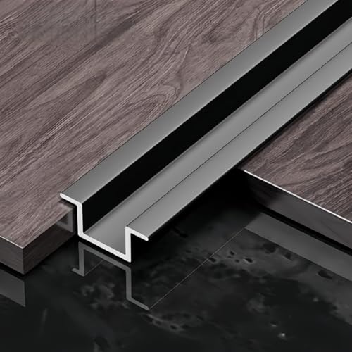 NuoNxuo ���؂� ���t���[�����O�� �A���~�j�E�� �G�b�W�g���� ����150cm 2�{ ���ցE���ʏ��E�䏊�p �d�グ���[�� �[���� �J�[�y�b�g�Œ�A�^�C���Ɩ؏��̉ߓn�A�ǔE��ʂ̃p�[�e�B�V�����G�b�W�ɍœK�Ȏd�グ��(J,20*7mm)