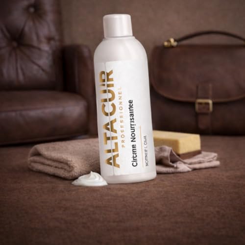 Crème Nourrissante Cuir 200 ML – Lait Hydratant Protecteur – Nourrit, Assouplit et Ravive le Cuir – Canapé, Chaussures, Maroquinerie