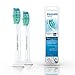 Philips Sonicare HX6012/07 Pack da 2 Testine di Ricambio C1 ProResults per Spazzolino Elettrico Sonico, Per una Pulizia Profonda, Bianco