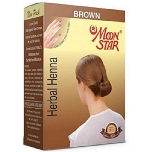mericaa mall Brown Herbal Henna Hair Colour. (60 gm) (6 Sachets)