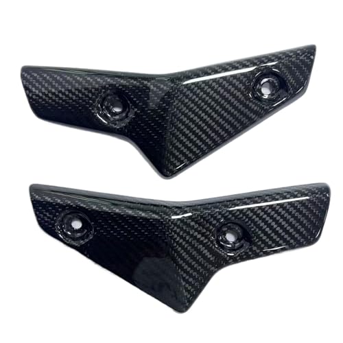 Caches de radiateur Triumph Street Triple 765 aérodynamiques en carbone rigide