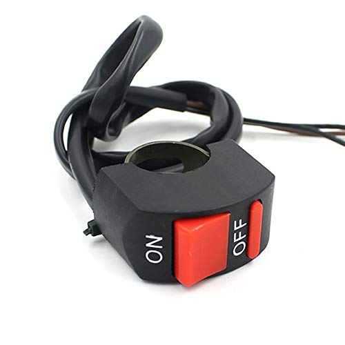 Interrupteur on/off universel de feux de détresse pour guidon de moto de 2,2 cm - HeroNeo® Cover