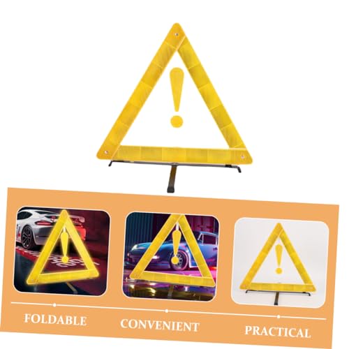 Triángulo Reflectante Plegable para Seguridad Vial miniatura 7