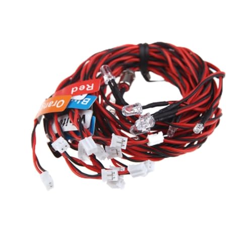 Luces LED para coche RC perfectas para rutas nocturnas con Crawler y tanques