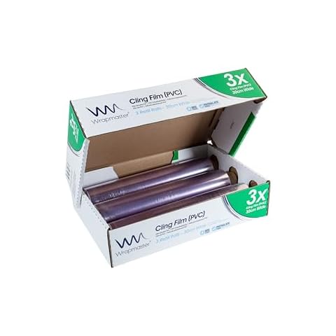 Wrapmaster 3000 Cling Film Refills - 3 Rolls Cover