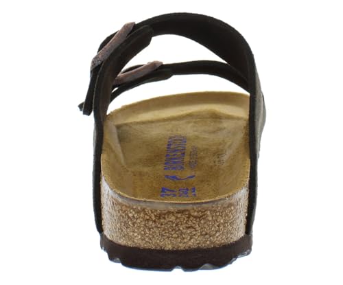 Birkenstock Arizona BS Narrow Unisex Shoes Size 8, Color: Mocha-Brown3