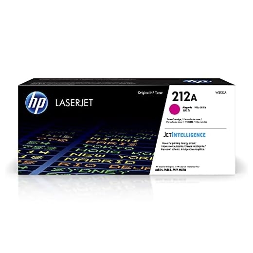HP 212A (W2123A) Magenta Original Toner Color LaserJet Enterprise M554, M555, M578
