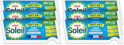 Mini Soleil Nettoyant Tout-En-1 | Berlingot Multi-usages à diluer | Vaisselle mains, lessive...