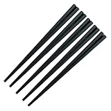 Himawaridou Hexagonal Resin Chopsticks, Lightweight and Easy to Use, Made in Japan, 9.1 in