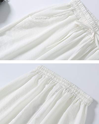 YonglanA Larghi delle Donne Estivo dei Pantaloni