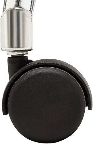 Miniatura 8 de vidaXL Silla de oficina de piel artificial color crema con marco de madera doblada y altura ajustable, asiento cómodo para el lugar de trabajo u