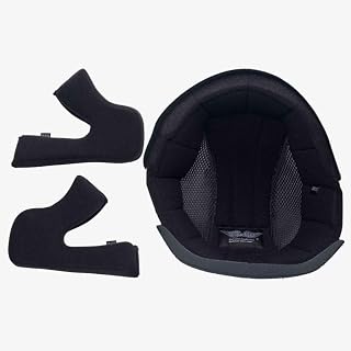 TT&CO. 内装セット スター 専用内装セット バイク ヘルメット 黒 XL：60～61cm