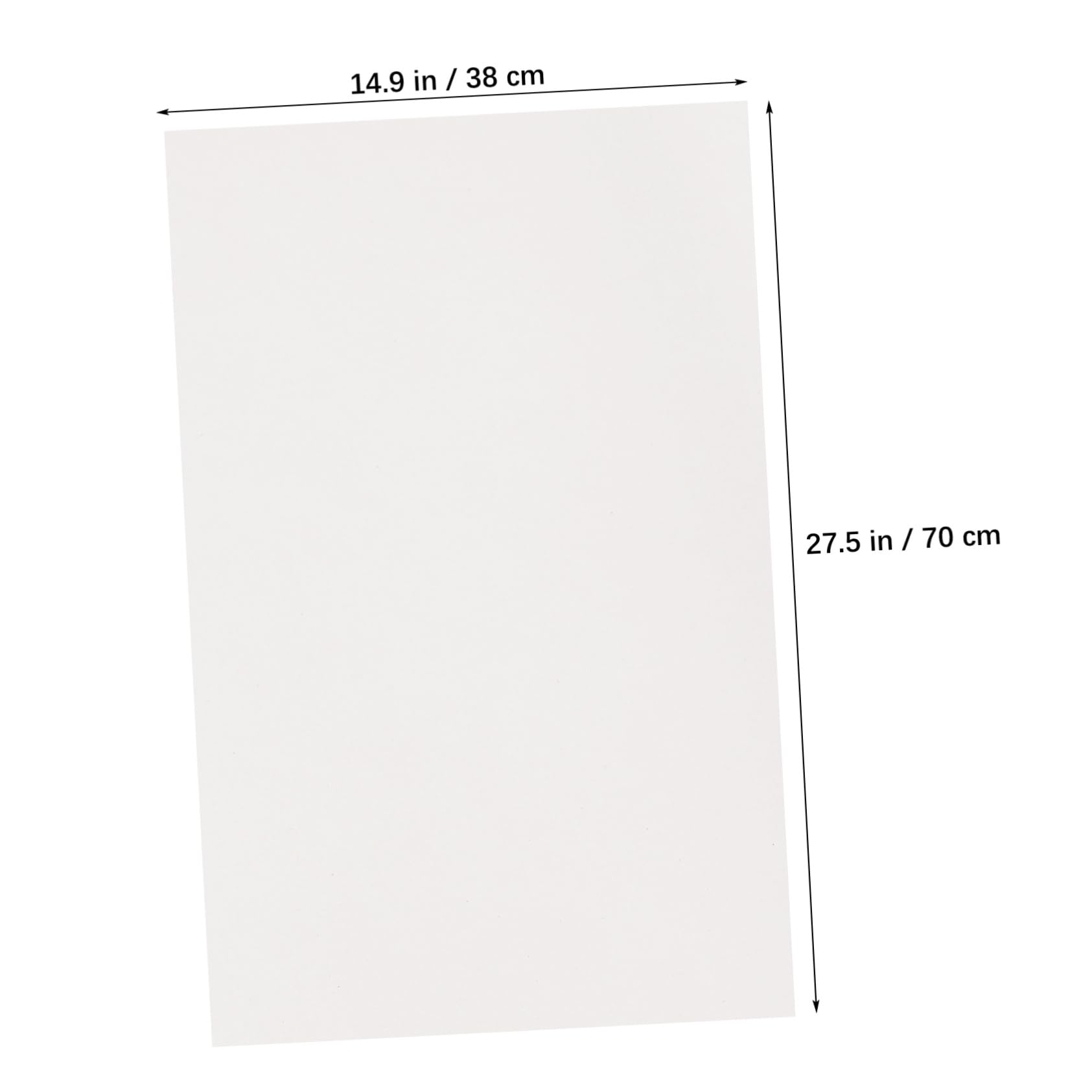 Papier Journal D’emballage 100 Feuilles en Pâte de Bois Blanc