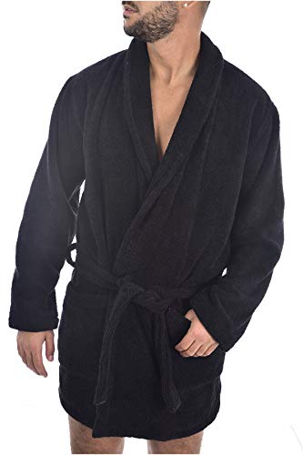 Emporio Armani Peignoir Sponge Logo Eagle Noir 111883-9A591