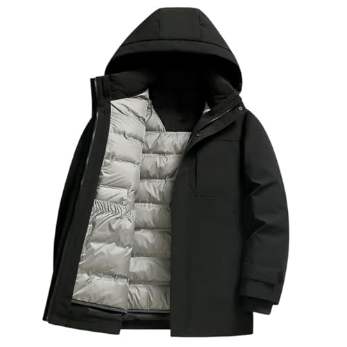 Manteau en duvet pour homme extérieur résistant au froid et imperméable