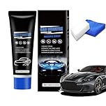 Car Scratch Remover Compound,Professional Scratch & Swirl Remover for Car Paint Fast-Acting Polishing Compound with Applicator Sponge & Microfiber Cloth – Safe Hand Application