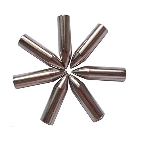 SHARROW 24pcs Têtes de Flèches de Tir à l'arc Broadheads Pointe de Flèche pour des Flèches en Bambou en Bois de 8 mm Cover