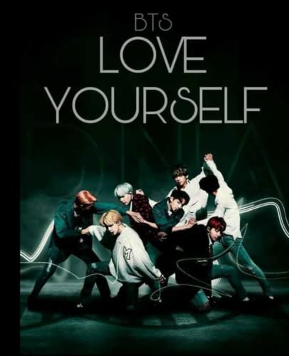 BTS Love yourself: BTS Composition Notebook | BTS Notebooks | BTS Merchandise Under 10 | Collage Ruled 100 Pages, 7.5" x 9.25" size | (BTS School Planner & Notebook) | BTS Notebook For Army School