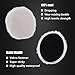 Wool Buffing Polishing Pad, SPTA 6Pcs 6 Inch (150mm) Lambwool Wool polishing Pads with Pad Clean Tool Kit with Hook & Loop 5/8