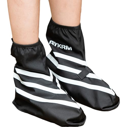 Cubiertas para zapatillas de ciclismo FEESHOW, impermeables y cortaviento, para calzado de carretera miniatura 1