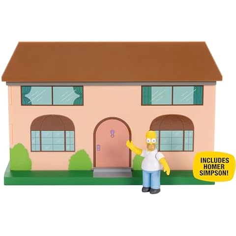 THE SIMPSONS Living Room Diorama Playset Cover