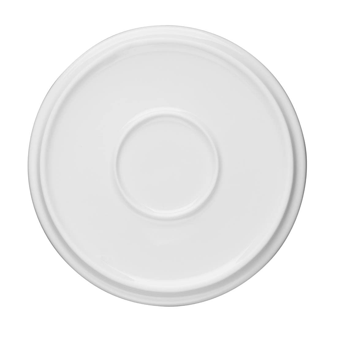 Olympia Whiteware Lot de 6 assiettes rondes plates 150 mm