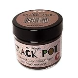 Crack Pot, Brown, High Fire