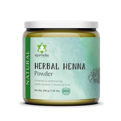 Tinte natural para cabello negro con henna e índigo 350g miniatura 1