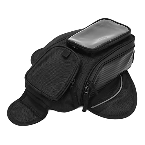 Qqmora Oxford Cloth Motor Tank Bag, Wear Backpack for Riding with Cell Phone, Towel Storage Camera Holder