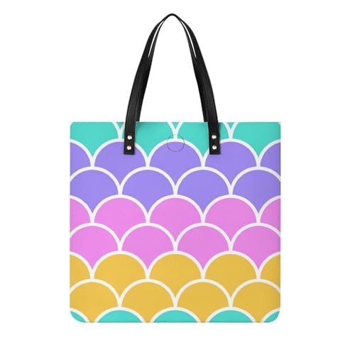 Tote bag de voyage couleur écailles idéal pour les sorties